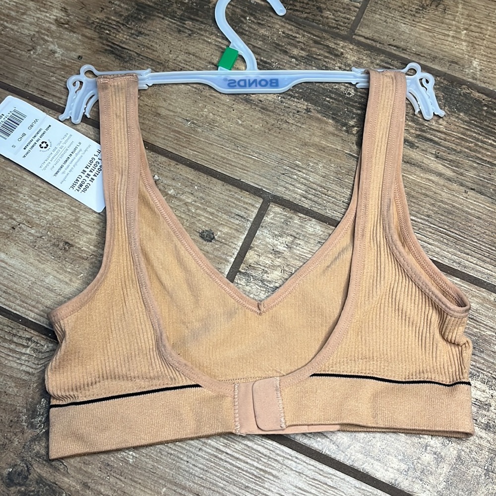 Bonds | Retro Rib Tee Crop Bra - Picture 5 of 6